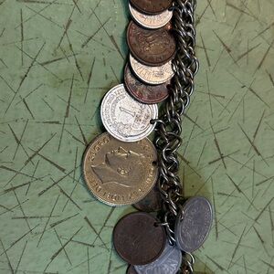 Vintage Coin Bracelet